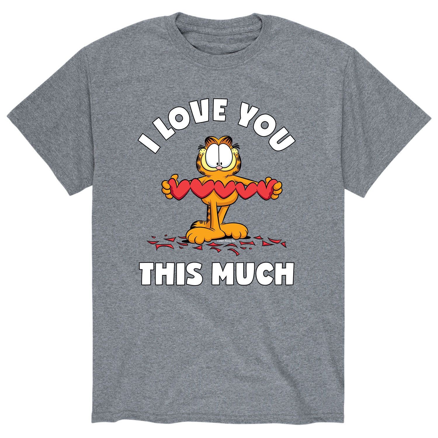

Мужская футболка Garfield Love You So Much Licensed Character