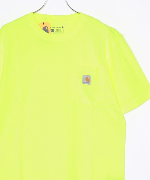 

Футболка с коротким рукавом, карманом и нашивкой Carhartt, светло-зеленый