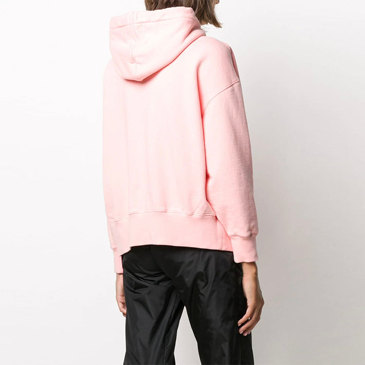 Свитер (WMNS) Palm Angels Broken Bear Cotton Hoodie 'Pink', розовый — фото 2