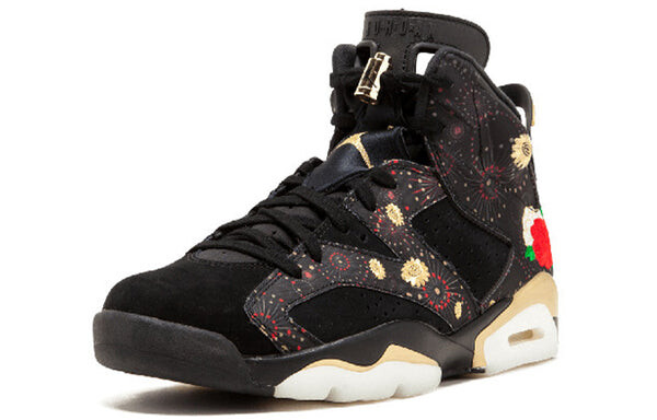 Кроссовки 6 retro 'chinese new year' Air Jordan, черный — фото 2