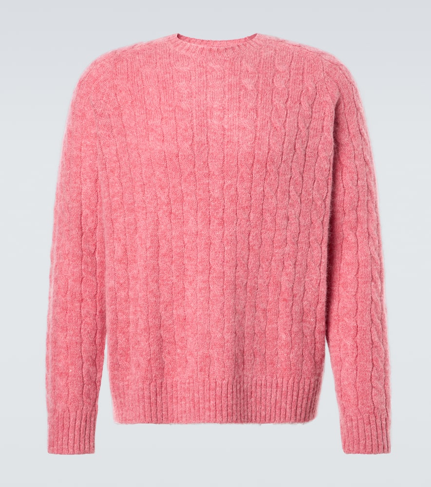 

Кабельный свитер Polo Ralph Lauren, Strawberry Gelato Hthr