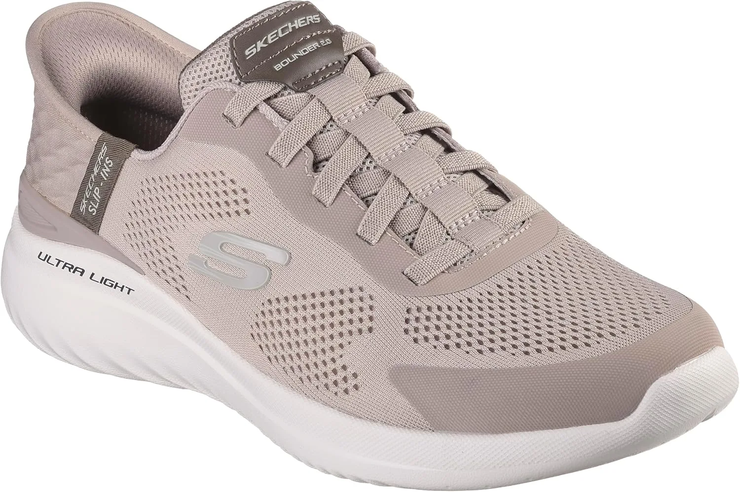 Мужские слипоны Skechers Bounder 2.0 Emerged, серый