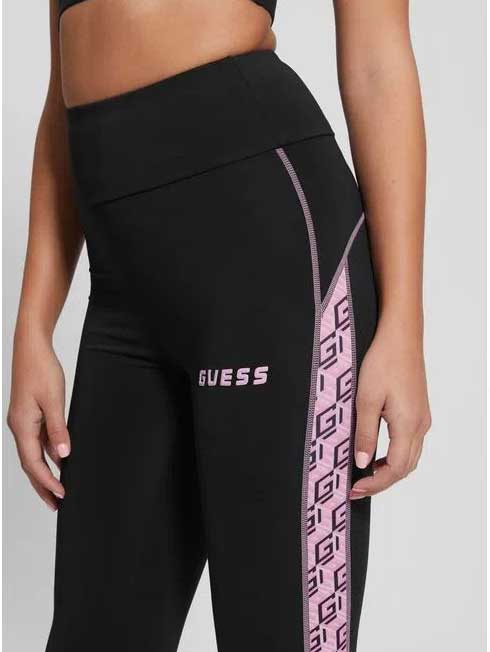 

Тайтсы Guess DEBRA LEGGINGS 4/4, черный