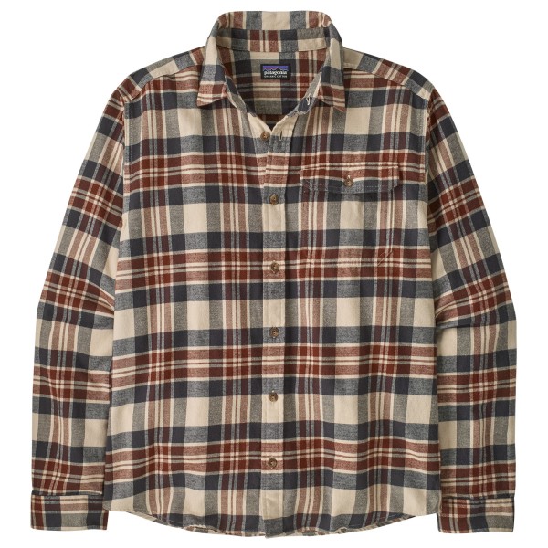 

Рубашка фланель фьордовая L/S lw - shirt Patagonia, Paw: Dried Vanilla