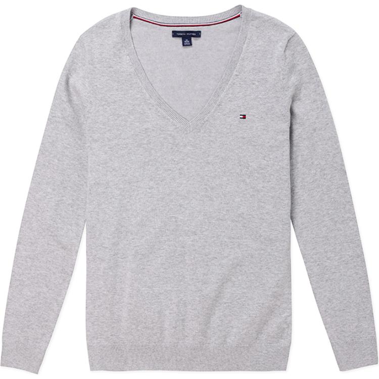 Tommy Hilfiger Топ женский серый