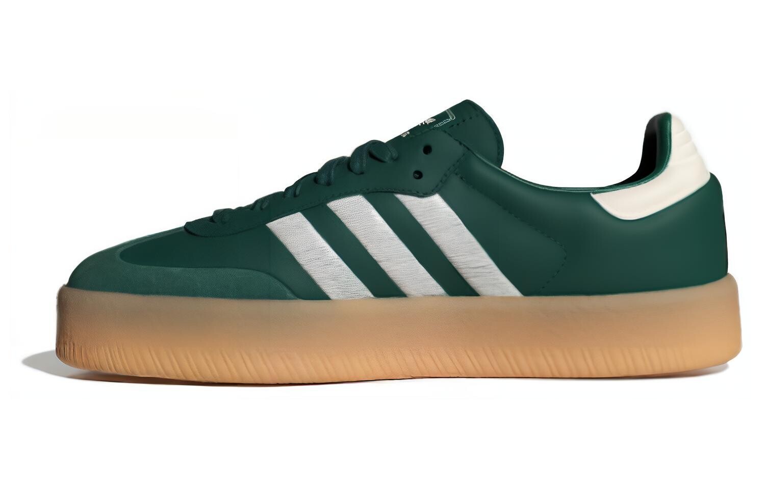 Женские кроссовки для скейтбординга adidas originals Samba, Зеленый — фото 2