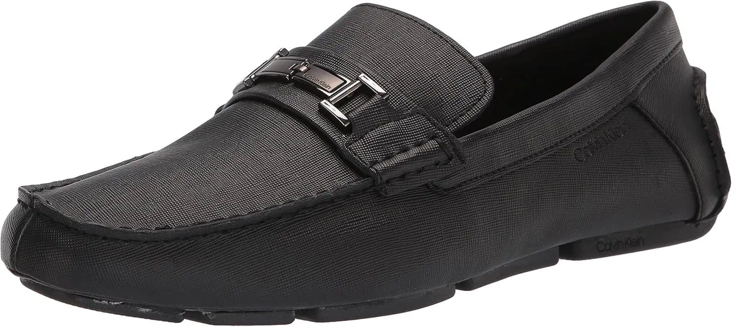 Лоферы Calvin Klein, Black Weave Emboss