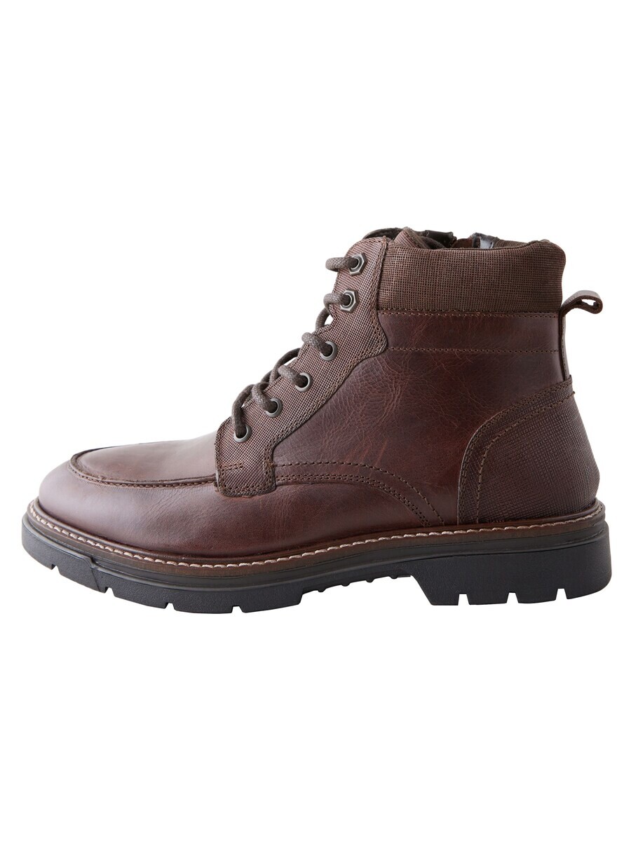 

Ботинки на шнуровке Next Lace-Up Boots Apron, коричневый