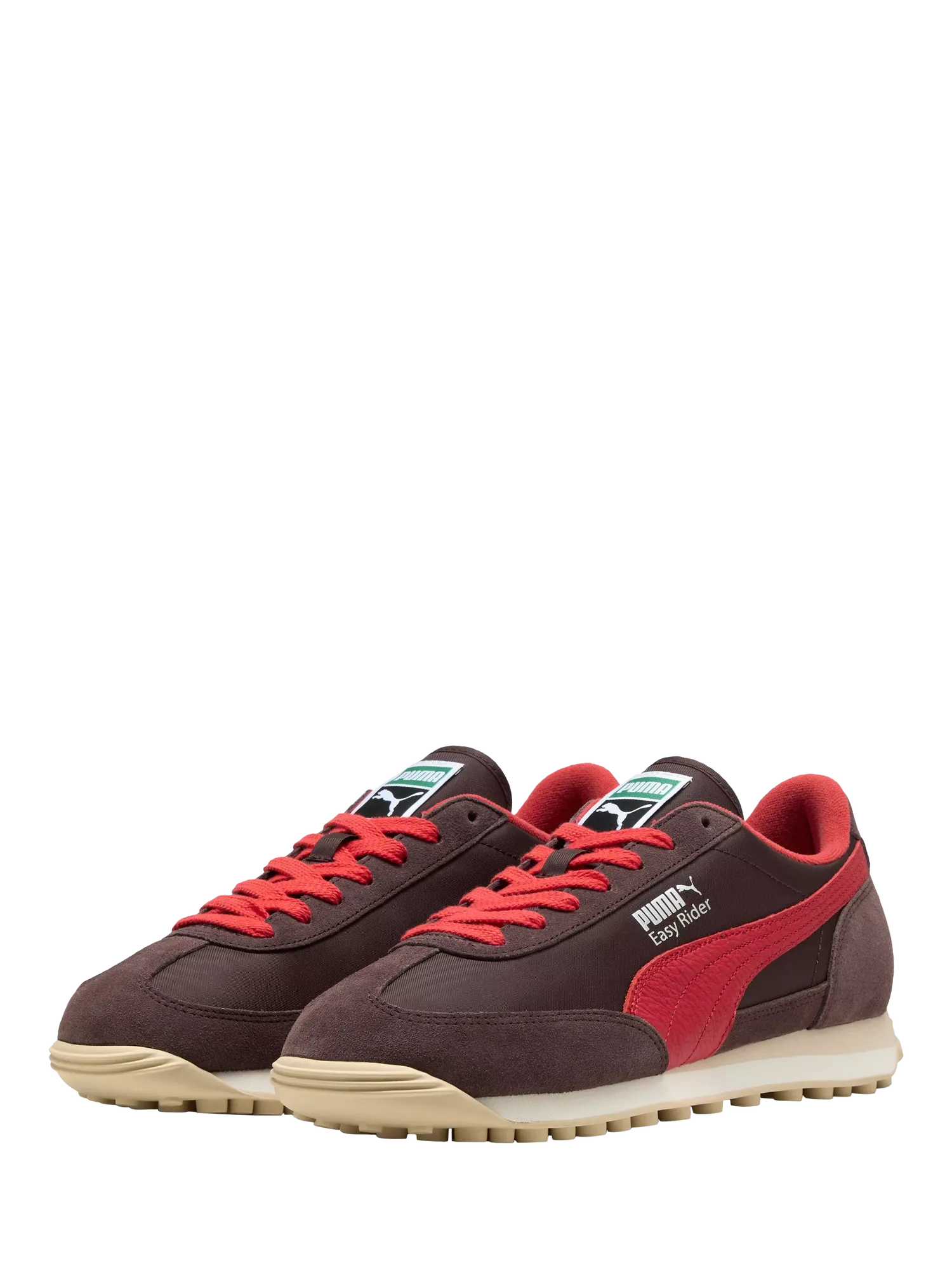 Винтажные кроссовки Easy Rider, шоколадно-красные PUMA — фото 2
