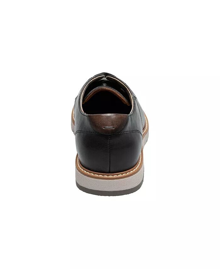 Мужские модельные туфли-оксфорды с простым носком Vibe на шнуровке Florsheim, черный — фото 4