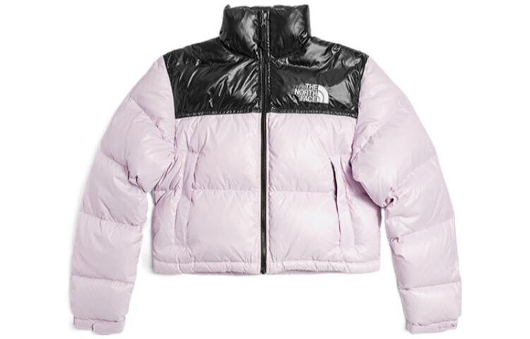 

Пуховик женский розовый The North Face