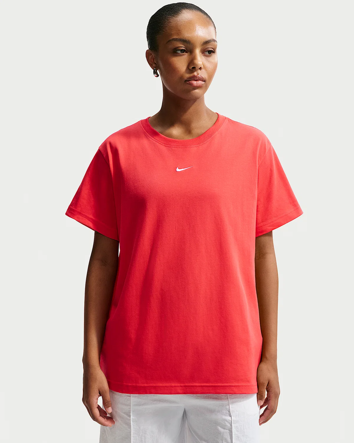 Женская оверсайз футболка Nike Sportswear Classic, Light Crimson