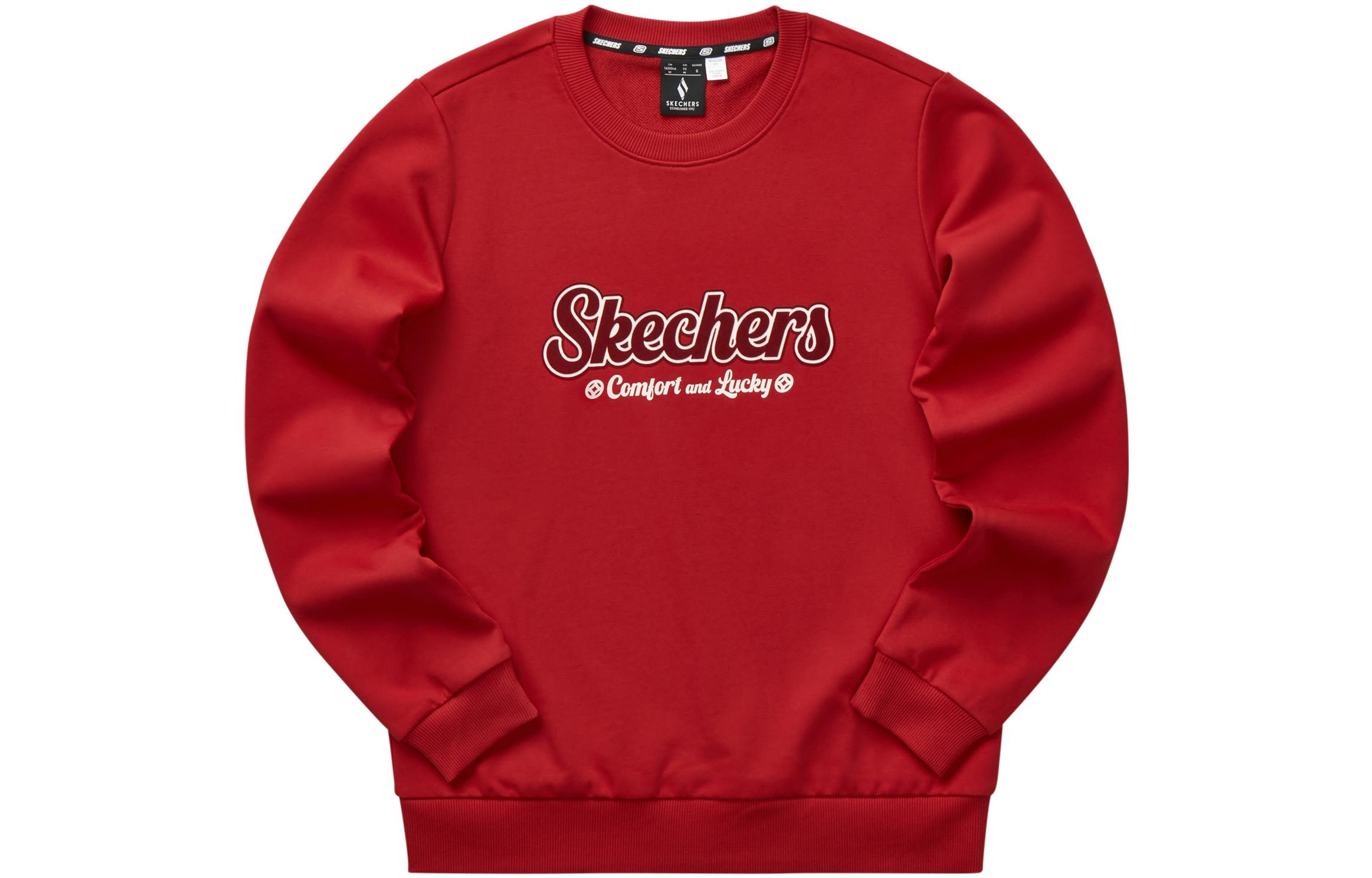 

Новогодний свитшот женский ягодно-красный Skechers, Berry Red/03LC