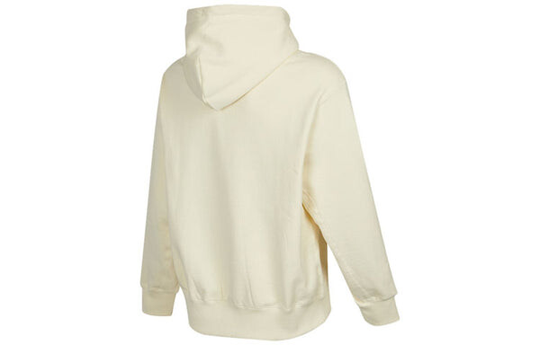 Толстовка Men's Nike Embroidered Logo Hooded Casual Sports Milky White, белый — фото 2