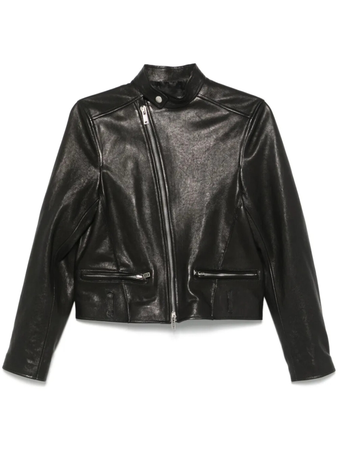 

Байкерская куртка Ann Demeulemeester Ikra, черный
