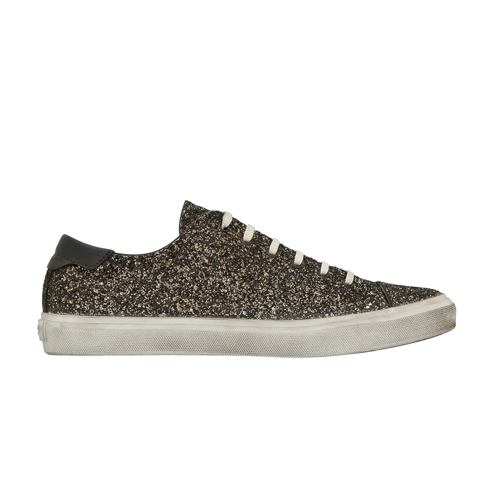Низкие кроссовки Saint Laurent Bedford Low, черный