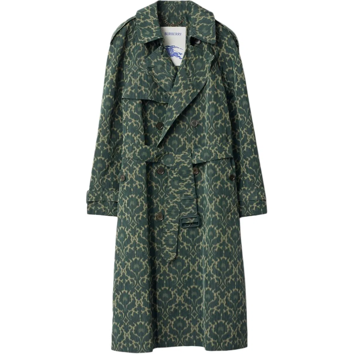 Тренчкот Burberry SS26 Trench Coat Vine Green