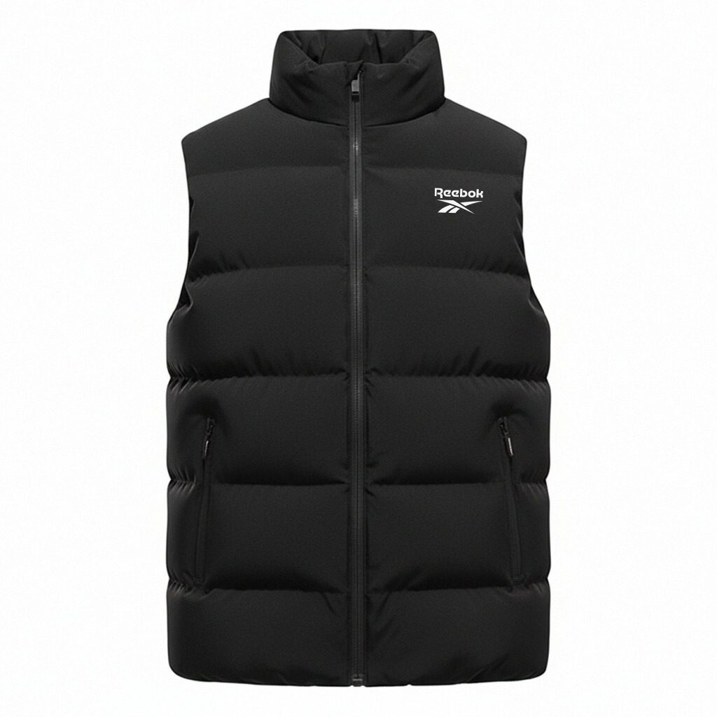 

Жилеты Unisex, воротник стойка, умеренные другие Reebok, черный