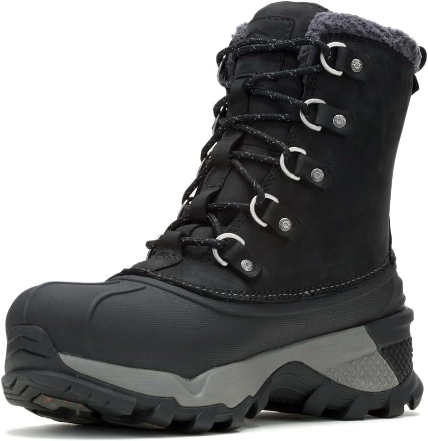 Мужские мотоциклетные ботинки Harley-Davidson MKE Warm 15 см, черные, водонепроницаемые, D93864 — фото 2