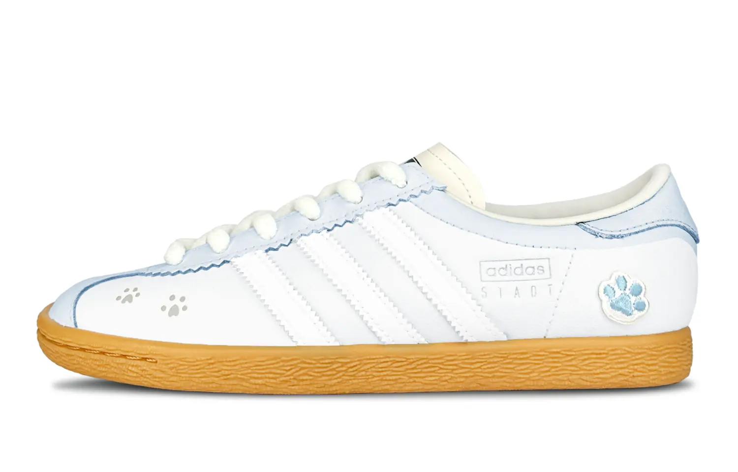 

Adidas Originals Кроссовки Stadt Ice Blue Cat Paw German Army Trainers Unisex Blue