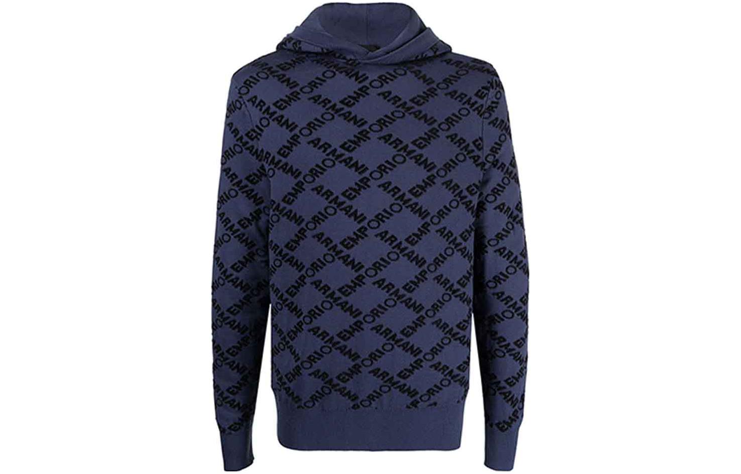 

Свитер мужской фиолетовый EMPORIO ARMANI