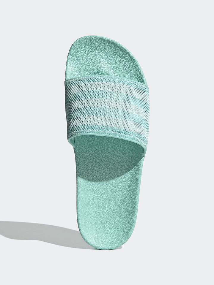 Мюли Adidas, бирюзовый — фото 3