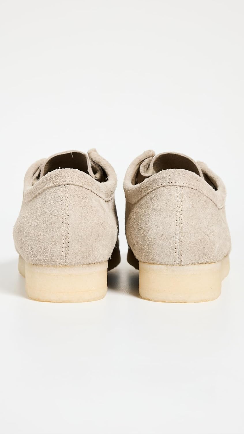Мужские оксфорды Clarks Wallabee, черные — фото 3