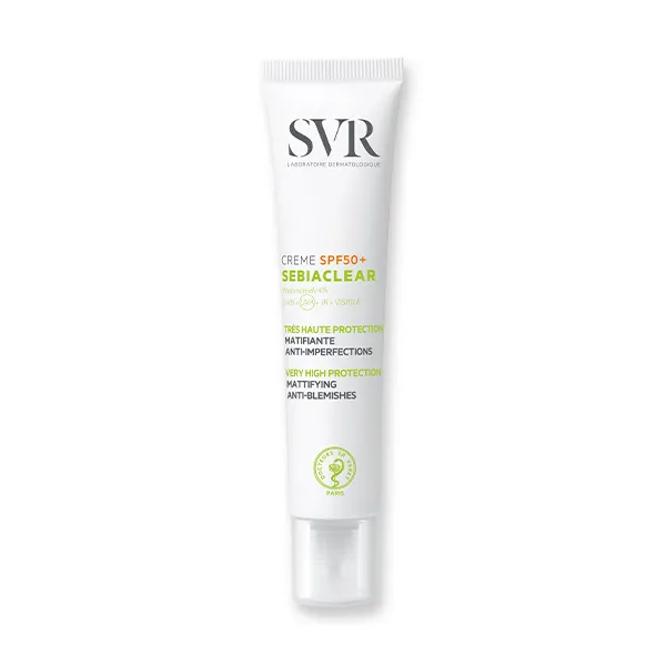 

Защитный крем для жирной кожи Sebiaclear Creme Spf50 Laboratoires Svr, 40 ml