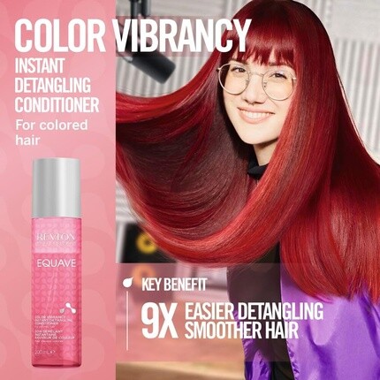 Revlon Professional Equave Color Vibrancy двухфазный кондиционер для распутывания волос 200 мл — фото 2
