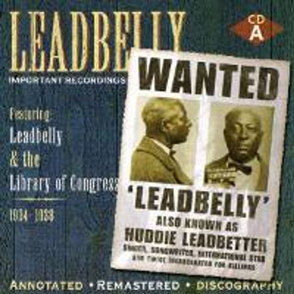 

Диск CD Important Recordings 1934-49 - Lead Belly
