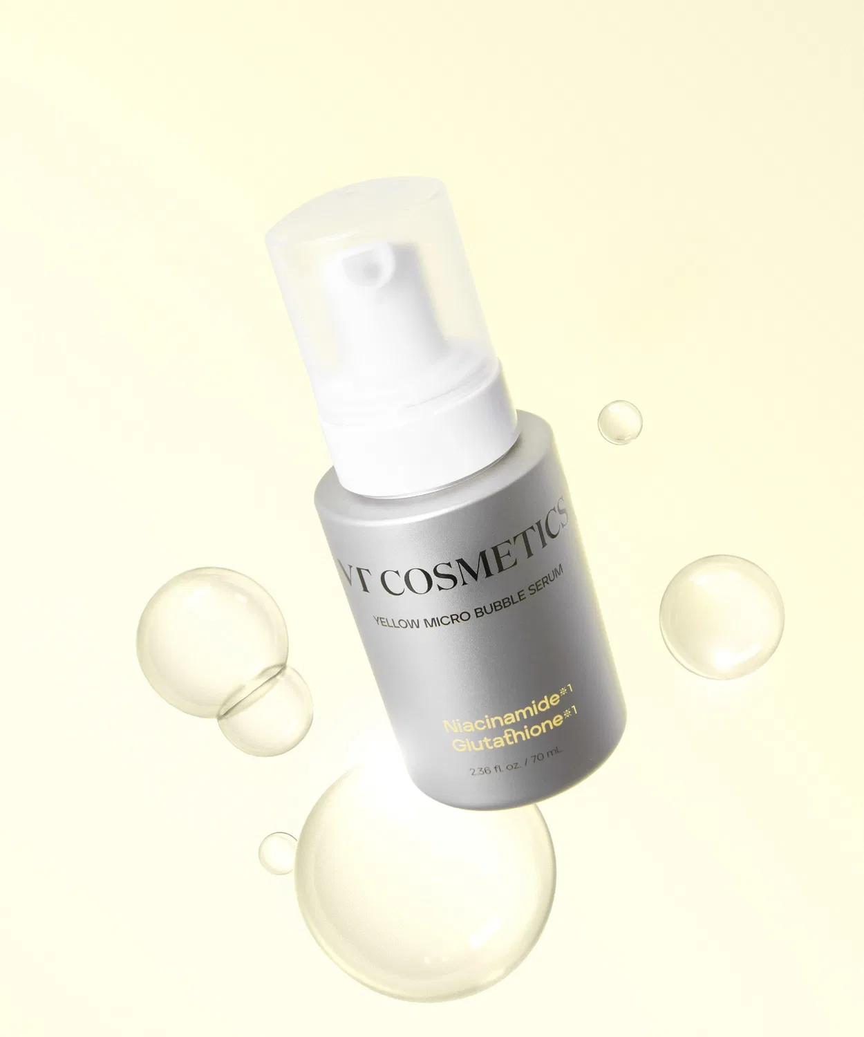 Сыворотка Vt — Ниацинамид-глутатион Yellow Micro Bubble Serum, 70 мл — фото 2