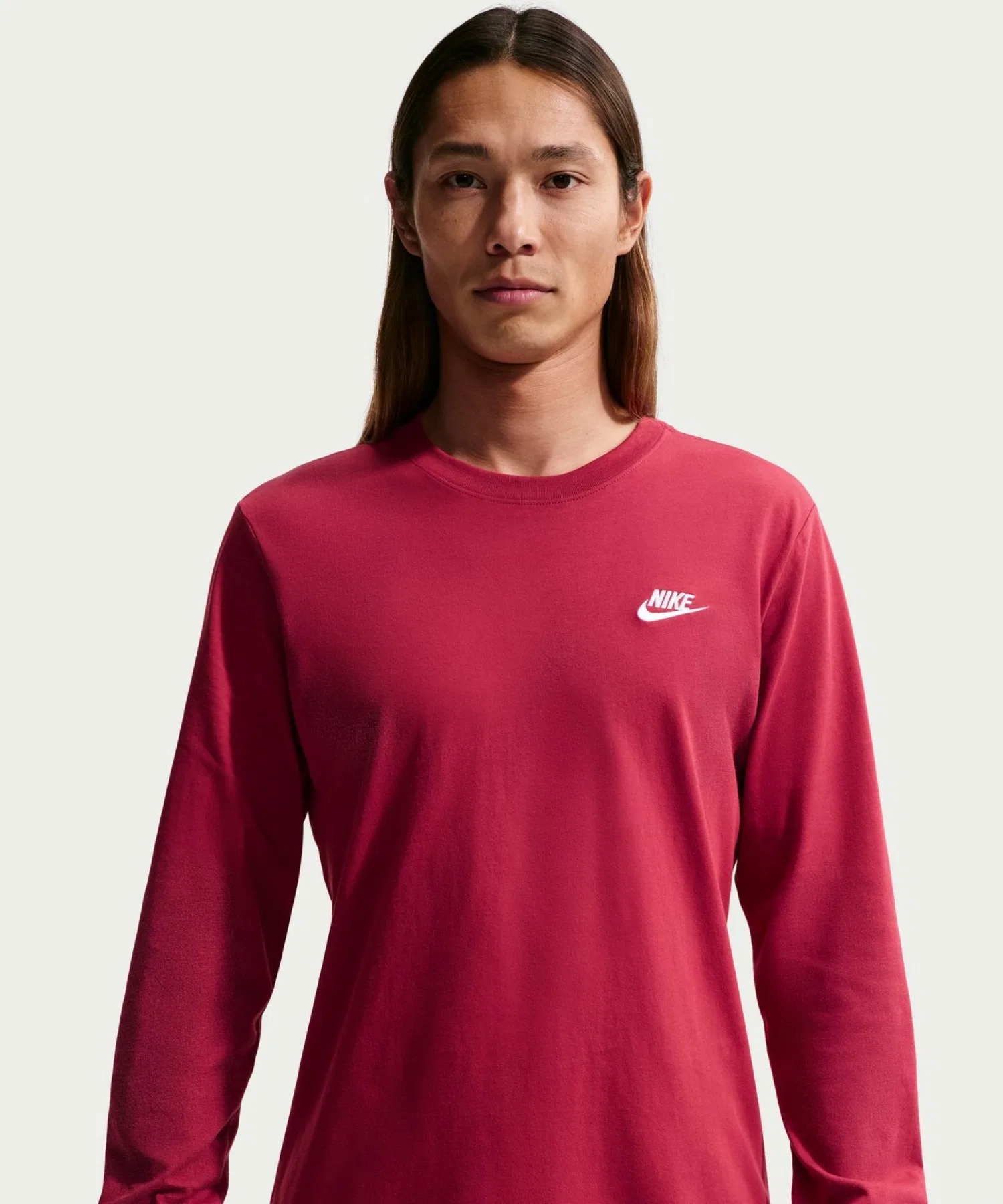 Мужская футболка с длинным рукавом NIKE NSW Club L/S T-Shirt