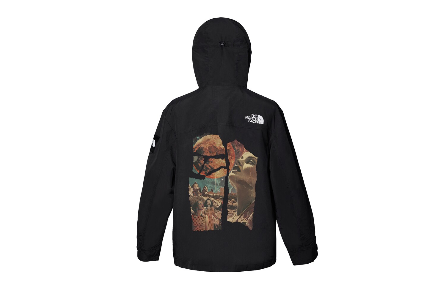 

Ветровка куртка унисекс черный The North Face