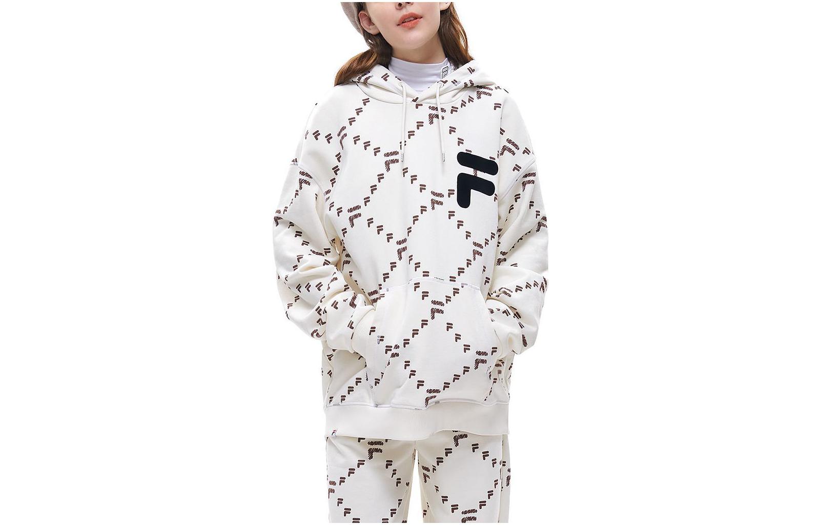 

Футболка унисекс под старину белая FILA