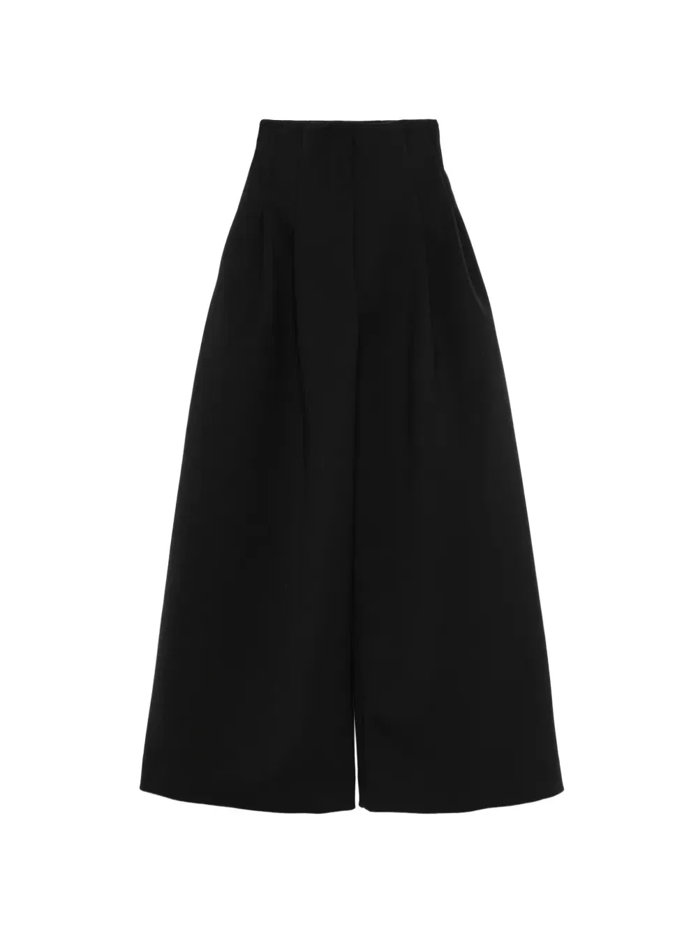 Брюки The Souro с завышенной талией и складками JACQUEMUS, черный