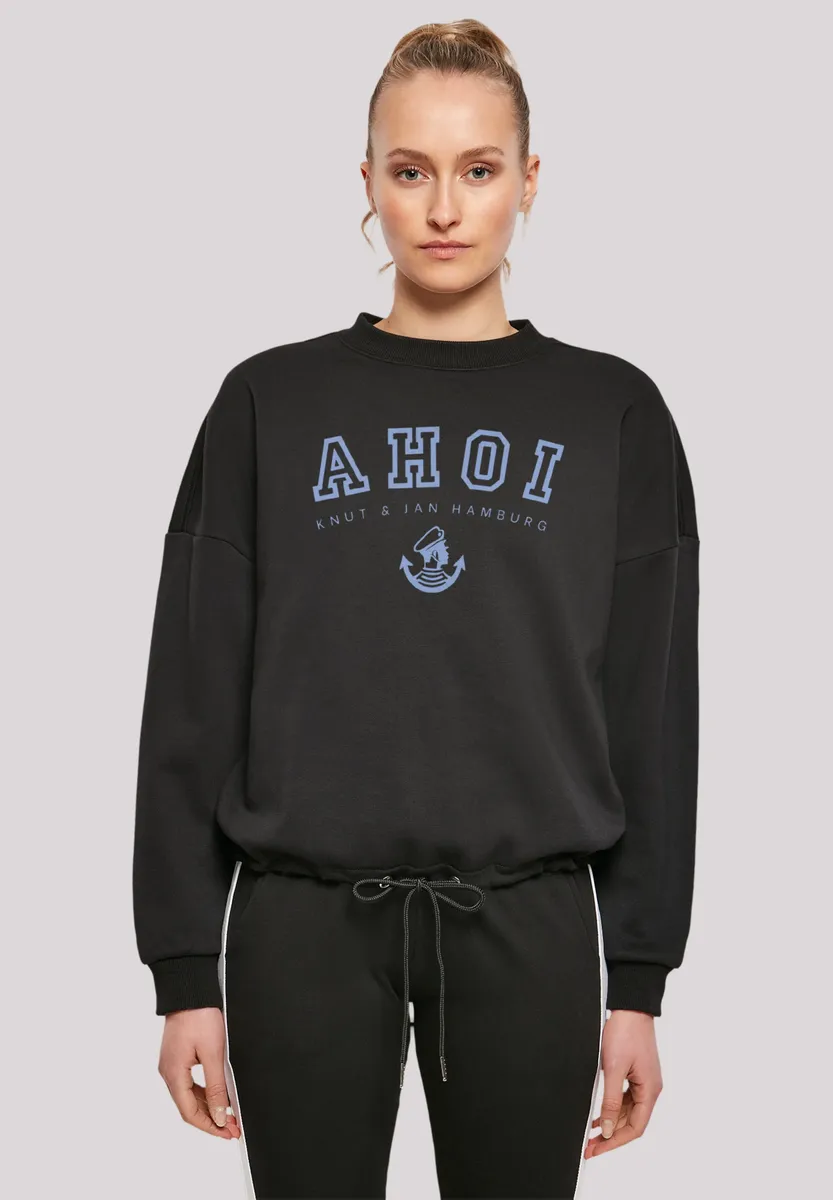 

Толстовка F4NT4STIC "Ahoy Knut & Jan Hamburg", принт, черный