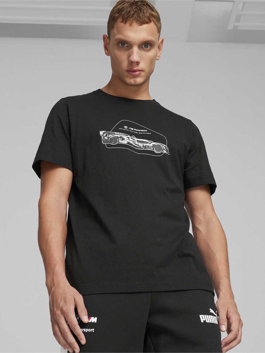 

Футболка Puma BMW MMS ESS Graphic, черный