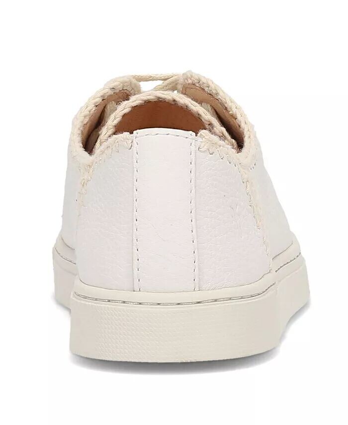 Женские кожаные кроссовки Ivy крючком на шнуровке Frye, белый — фото 3