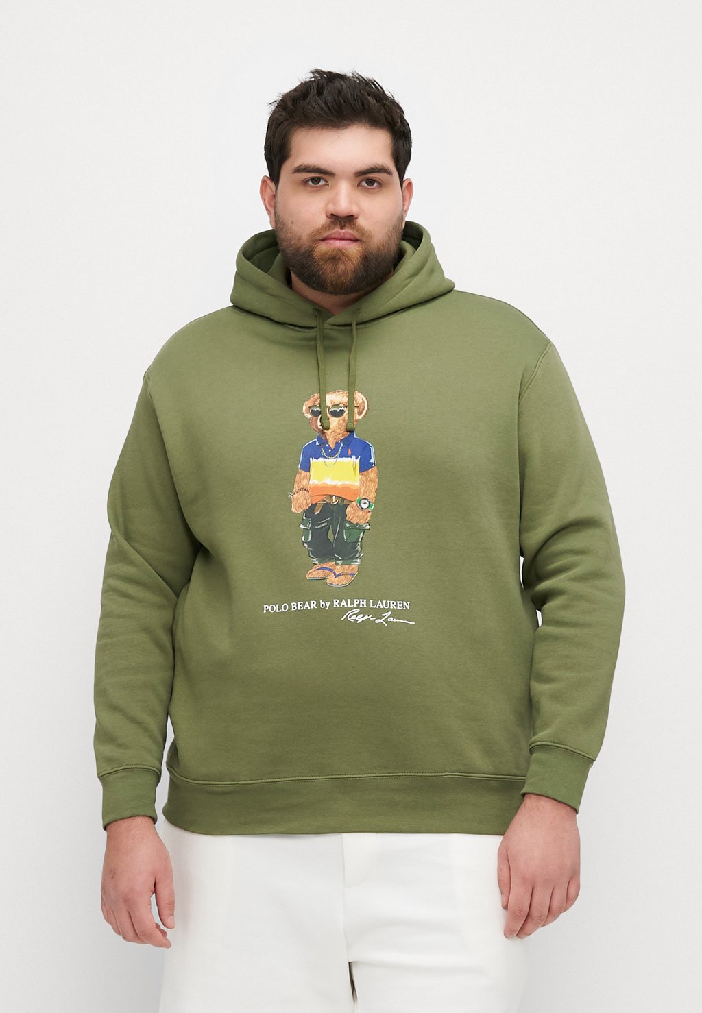 

Толстовка с капюшоном Polo Ralph Lauren Big & Tall, зеленый