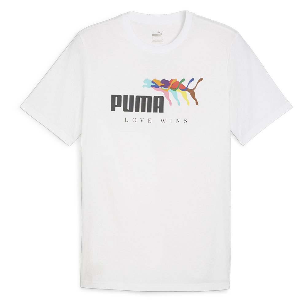 

Футболка с коротким рукавом Puma Ess+ Love Wins, белый