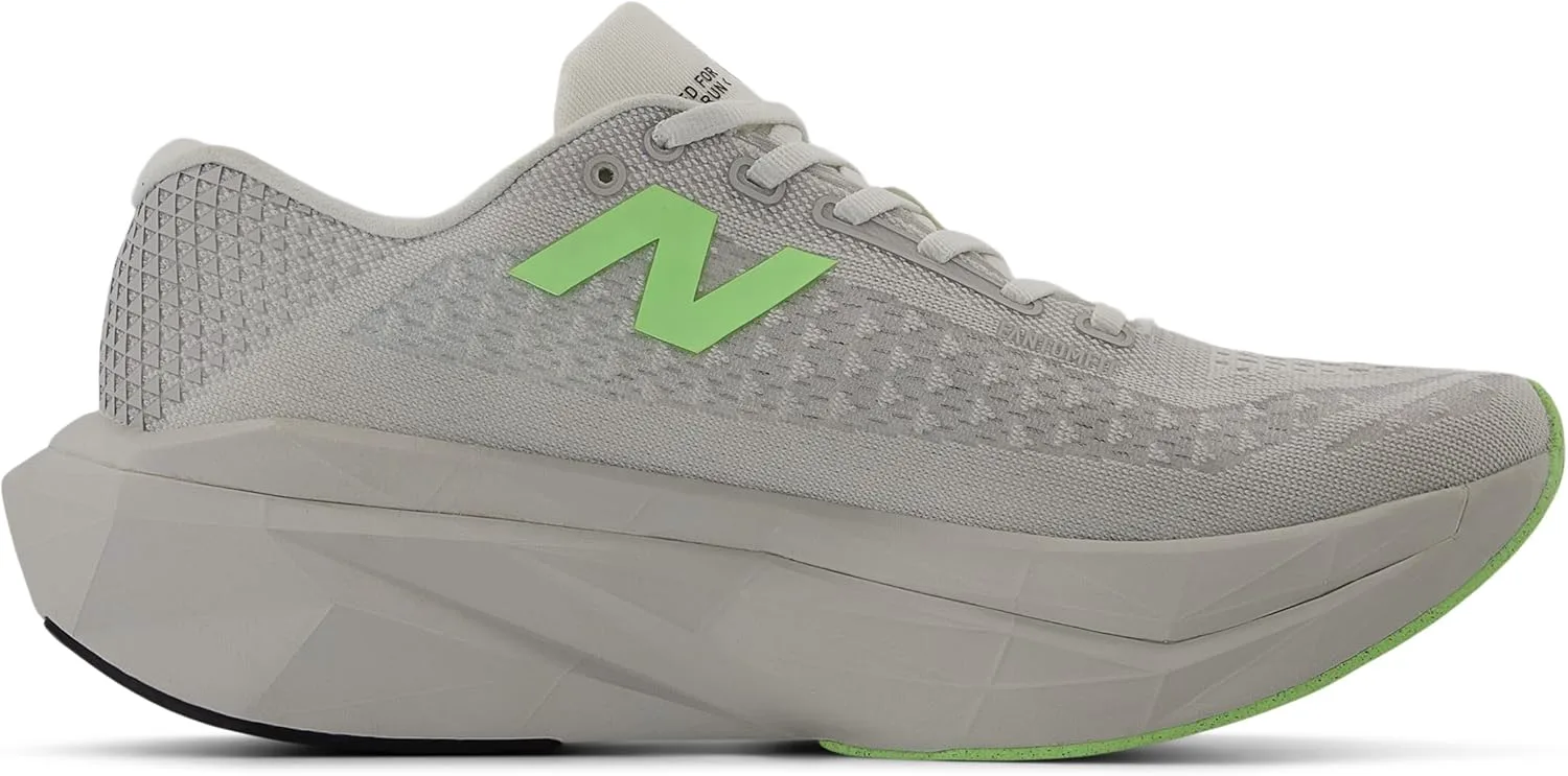 Мужские кроссовки New Balance FuelCell Supercomp Trainer V3, серый/мятный/металлик — фото 3