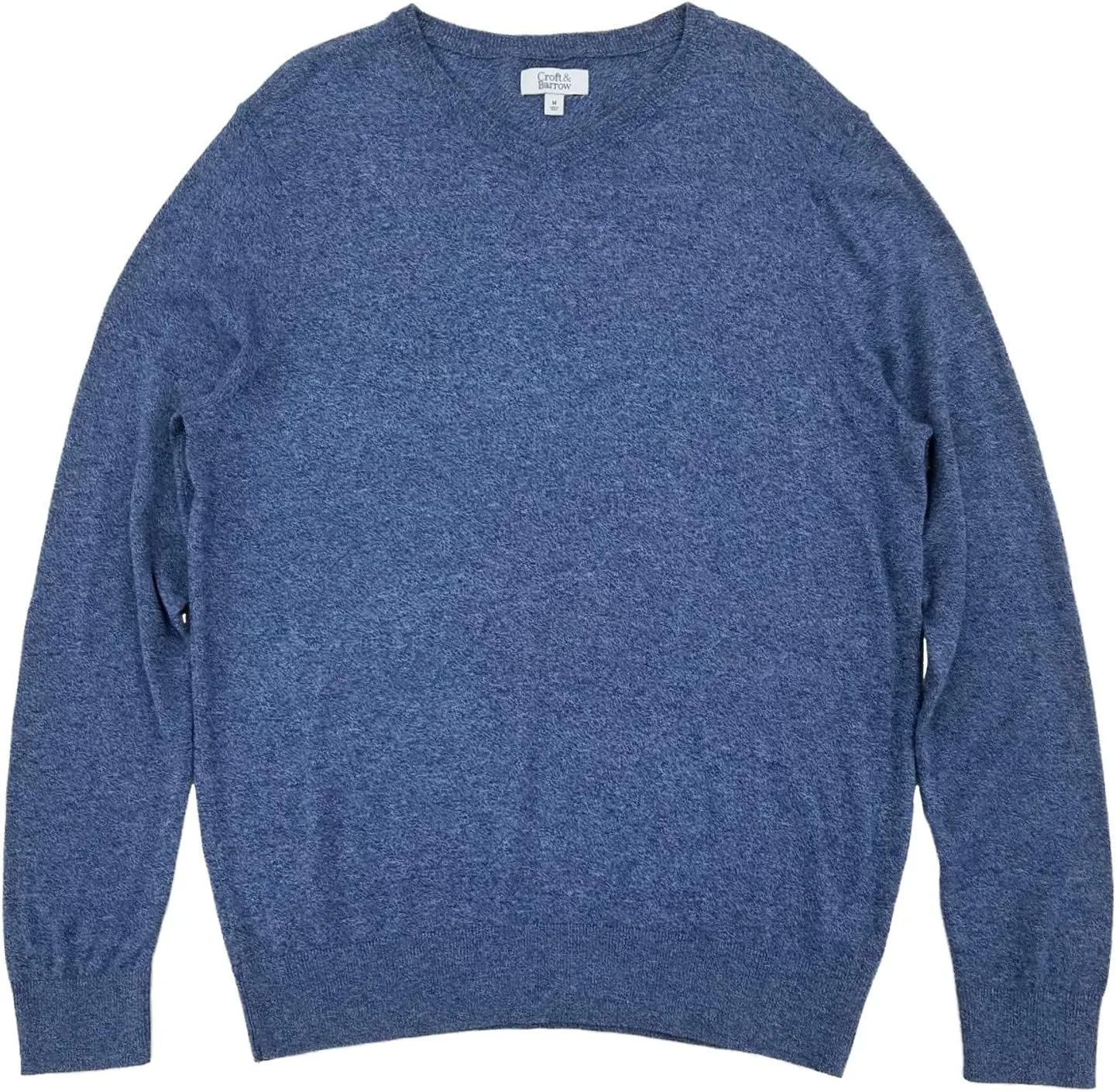 

Croft & Barrow мужской свитер V-образным вырезом, синий вереск