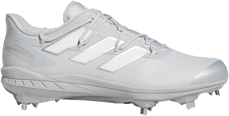 Бутсы Adidas Men's Adizero Afterburner 8, белый/серый/светло-серый — фото 2