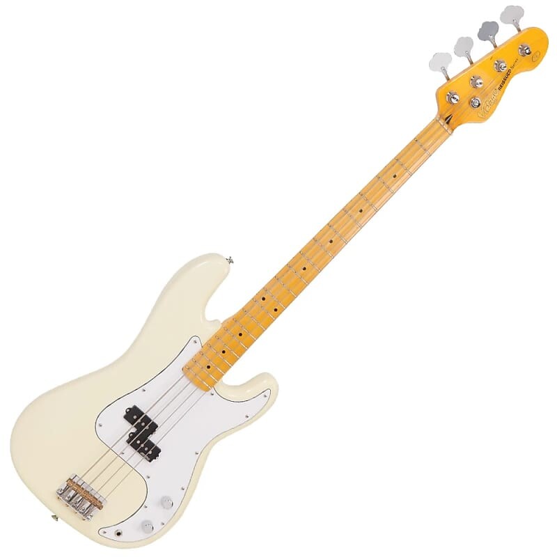 

Басс гитара Vintage Bass V4MVW Classic Split PU, Vintage White