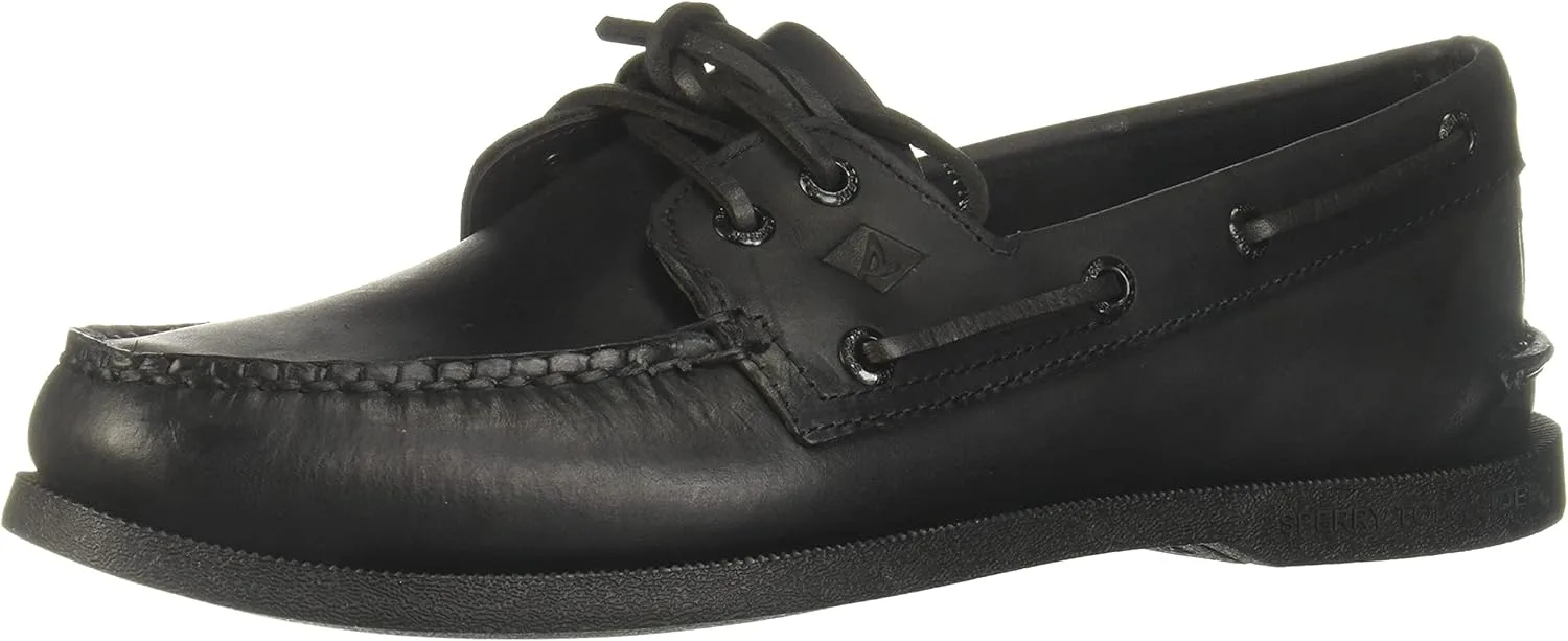 Мужские низкие ботинки Sperry Authentic Original 2-Eye 0836981, черный