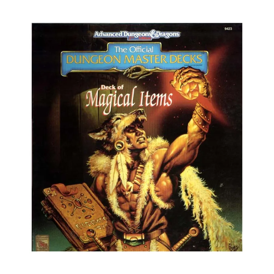 

Бокс-сет Deck of Magical Items (1st Printing), Advanced Dungeons & Dragons (2nd Edition) - Dungeon Master's Books