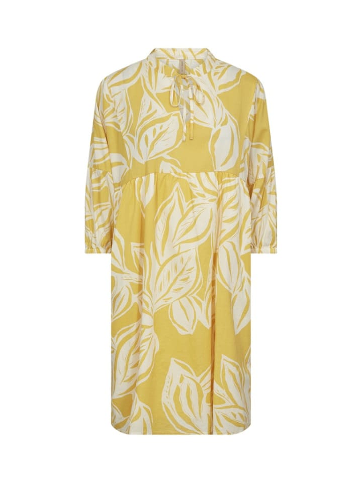 

Soyaconcept Женское повседневное платье желтого цвета