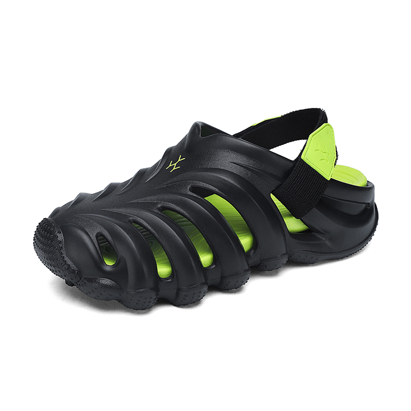 

KUPE Клоги мужские черно-зеленые, цвет Black Green