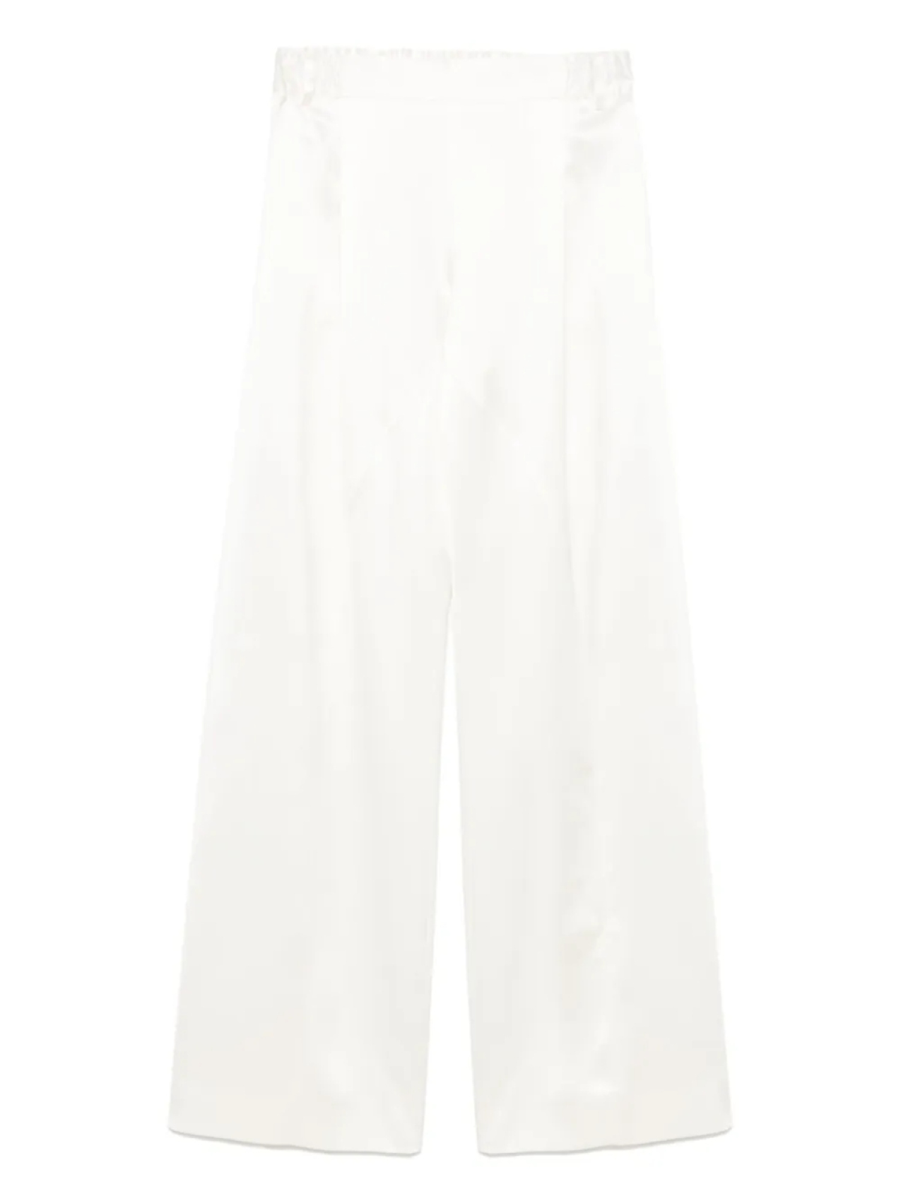 

Атласные брюки Ermanno Scervino, белый