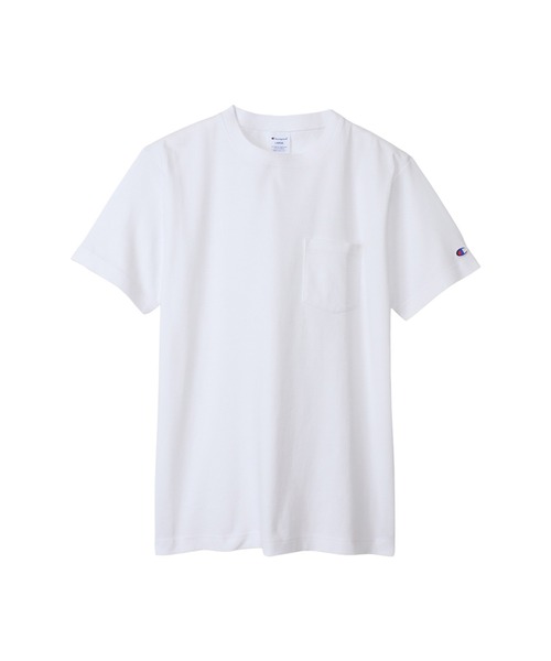 

Мужская футболка с коротким рукавом и нагрудным карманом Champion, белый